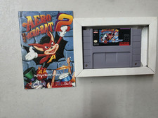 SUPER NINTENDO SNES Game AERO THE ACRO-BAT 2 Complete in Box with Manual CIB