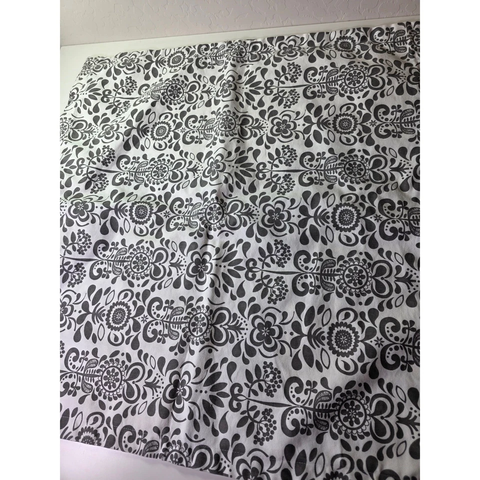 Juego de 2 fundas de almohada IKEA Akerkulla gris reversible ligero EURO 26x26 Foto 4 de 4