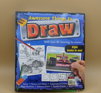 Awesome Things to Draw With Over 80 Drawings to Master by Shane Nagle. 2009 HC