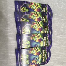 Disney Lorcana TCG attack of the vine Lot of 5 Booster Packs