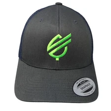 The Classics Yupoong Snapback Trucker Hat Multi One Size Adjustable Mesh Back