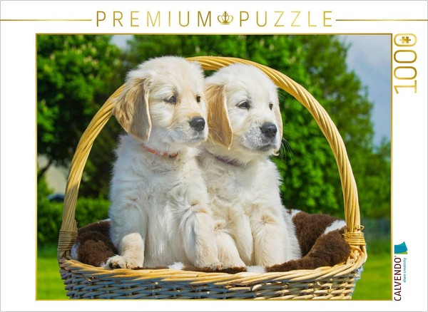 Calvendo Puzzle A Basket Full Of Happiness | 1000 Pieces, Finished Size 25.2 × 1-image