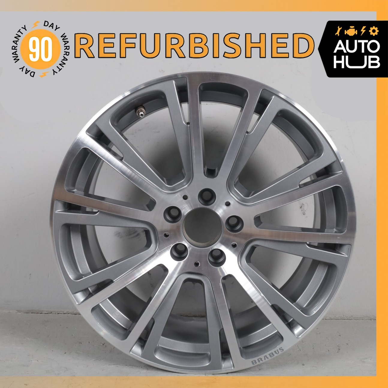 Mercedes W215 CL500 CL55 S55 Monoblock R Front Wheel Rim 8.5 x 19 19" BRABUS