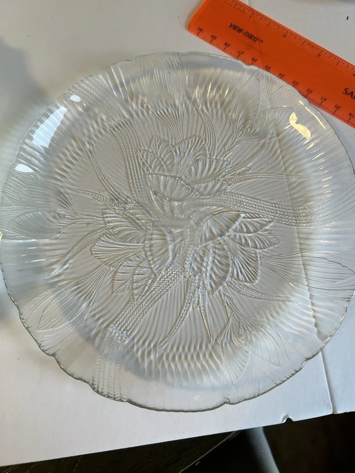 "4 tazas y 3 platos de 7,5"" Arcoroc France de colección• patrón de flores de Canterbury• usado en excelente estado" Foto 3 de 4