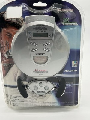 Curtis CD094 40 Sec Anti Shock Portable CD Player + Remote Factory Sealed NOS