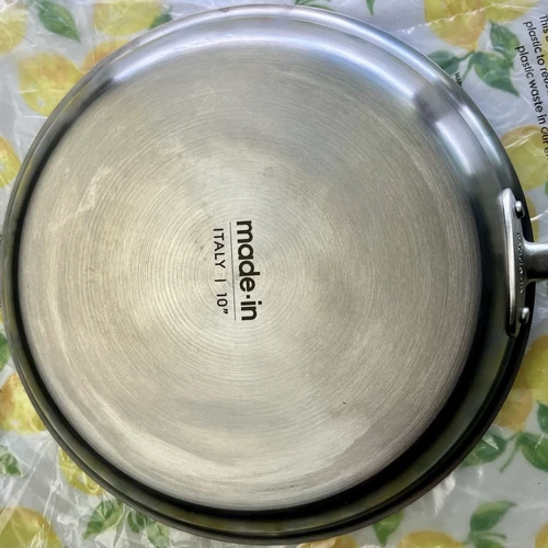 10-Inch Stainless Steel Frying Pan - Thumbnail 4