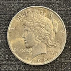 1923 SILVER PEACE DOLLAR - 90% Silver Coin