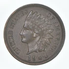XF 1904 Indian Head Copper Cent Penny - High Grade Sample *6923
