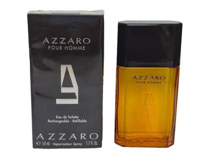 AZZARO MEN 1.7 oz EDT SPRAY REFILLABLE SEALED