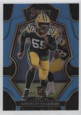 2022 Panini Select Premier Level Light Blue Prizm 72/99 Kingsley Enagbare 12yh