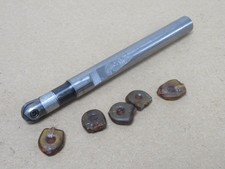 12 mm Wendeschneidplatte Kugel Nase Kopierschneider mit 5 neuen Wendeplatten