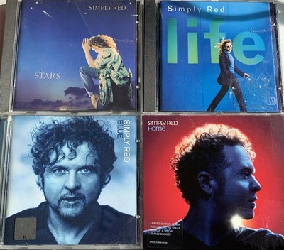 4 CD Simply Red Sammlung/Konvolut - Home + Stars + Life + Blue - Top Zustand