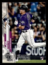 2020 Topps Celebration of the Decades Parallel #456 Dom Nunez RC - Colorado Rock