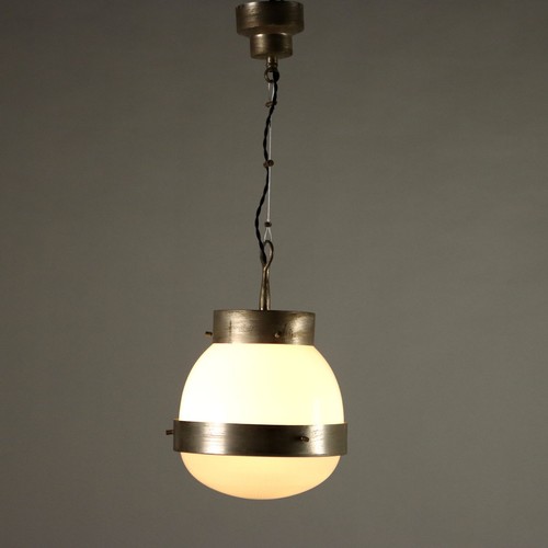 Lampadario Vintage Artemide Delta Design Sergio Mazza Anni 60 Originale