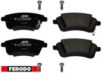 Ferodo FDB1524 Bremsbelagsatz FüR Scheibenbremse Bremsbelagsatz FüR Jeep