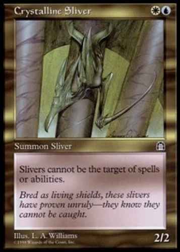 Crystalline Sliver Magic: The Gathering Individual Trading Card