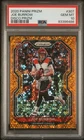 2020 PRIZM ORANGE DISCO ROOKIE SP JOE BURROW RC #307 BENGALS Psa 10