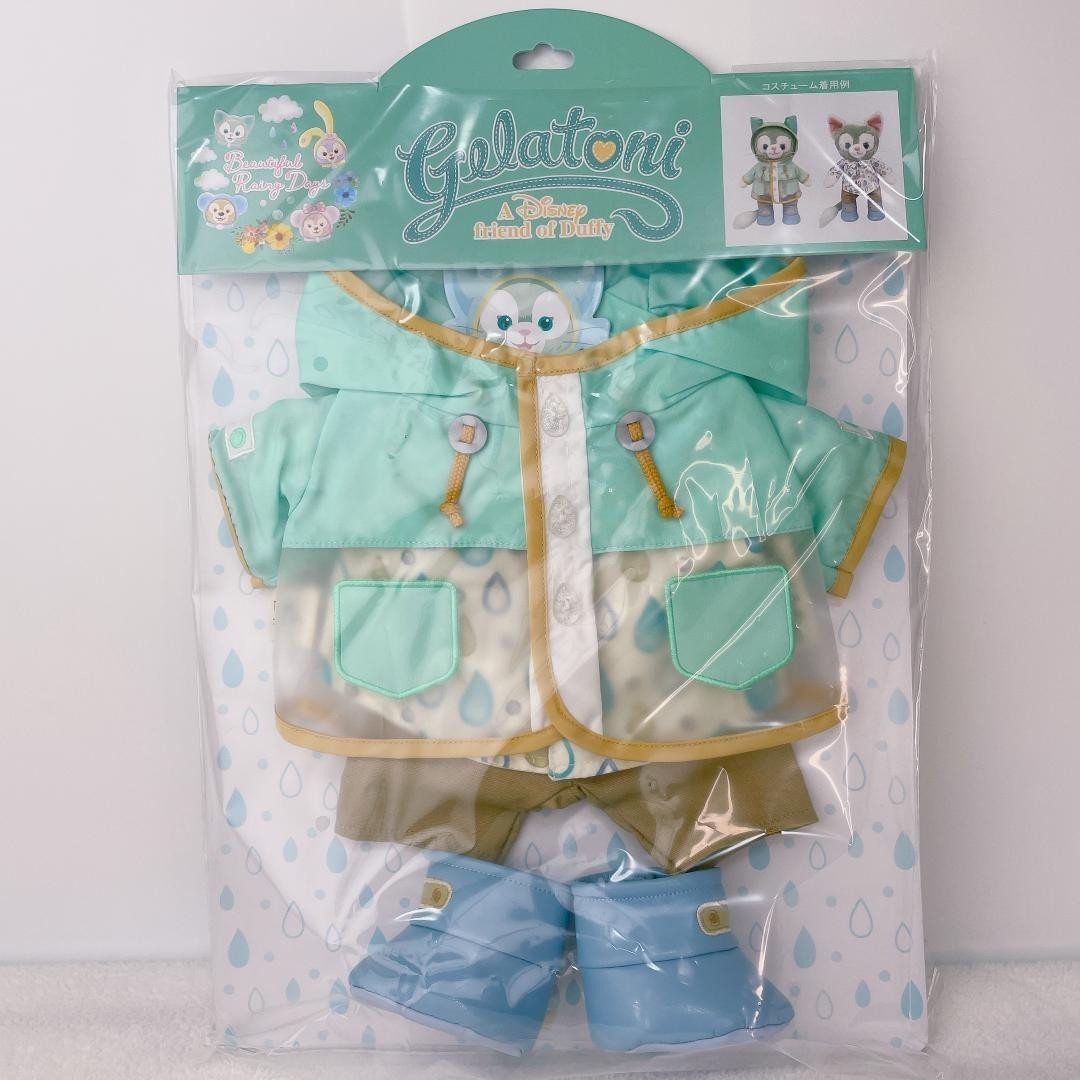 Tokyo Disney Sea, Duffy & Friends Rainy Days Gelatoni Costume w/ Backing Board
