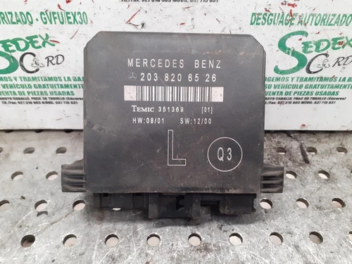 2038206526 Centralita Cierre para MERCEDES-BENZ CLASE C (BM 203) BERLINA 1105574 - Imagen 1 de 1