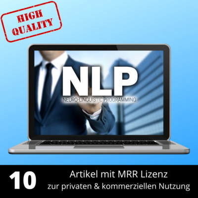 10 articles about NLP in German language with MRR license