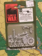 25pdr or 17pdr AntiTank Field Troop 15mm WW2/WWII BBX33 UK British Israeli India