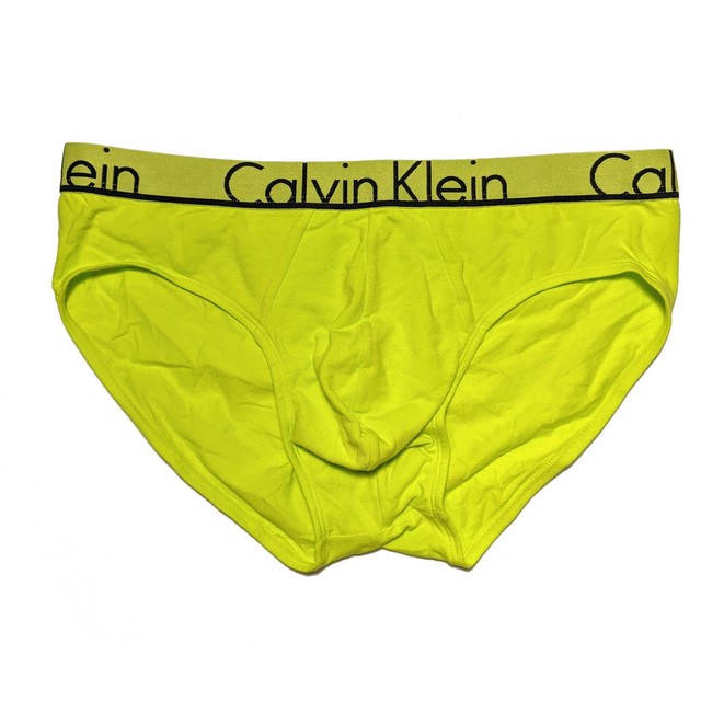 Calvin Klein Neon Yellow Brief SIZE M Underwear eBay