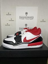 Image of 5y - 6y 🔥 Nike Air Jordan Legacy 312 Low GS White Fire Red Grey CD9054 160