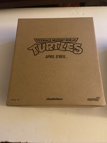 Super7 TMNT Ultimates April O'Neil Figure Teenage Mutant Ninja Turtles- New - Picture 12 of 13