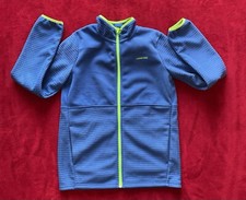 Lands' End Kid's Long Sleeve Full Zip Side Pockets Blue Jacket Size: XL 14-16 
