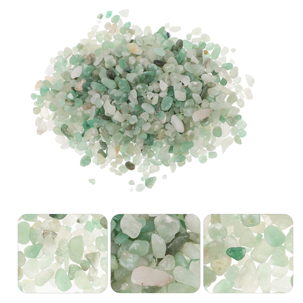 6 Packs Green Gravel Stone Irregular Glass Pebbles Vase Filler eBay