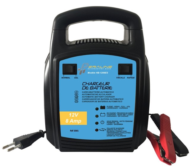 Chargeur De Batterie Voiture Universel Automatique 8a 12v Charge Lente Rapide Ebay