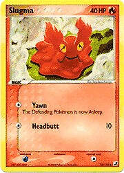 Pokemon EX Unseen Forces  73/115 Card - Slugma