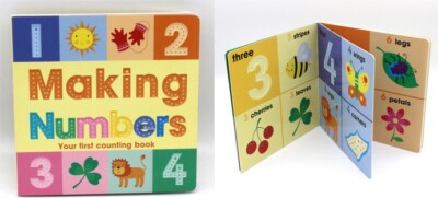 Kids Learn to Count Book Making Numbers Childrens Hardback Educational Book