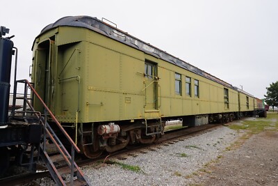 Fort Worth & Denver RPO und Gepäckwagen Nr. 34 Wichita Falls TX 5 x 7 Foto