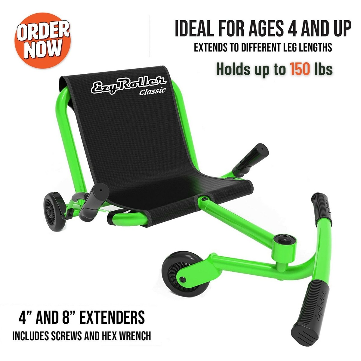 Ride-on Scooter For Adults EzyRoller Classic Kids Scooter Pedal