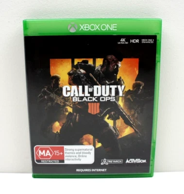 Call of Duty Black Ops 4 Microsoft Xbox One Game Region PAL - Free Postage - image 1 of 4