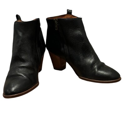 Madewell Black Boots Madewell Women's The Billie Leather Ankle