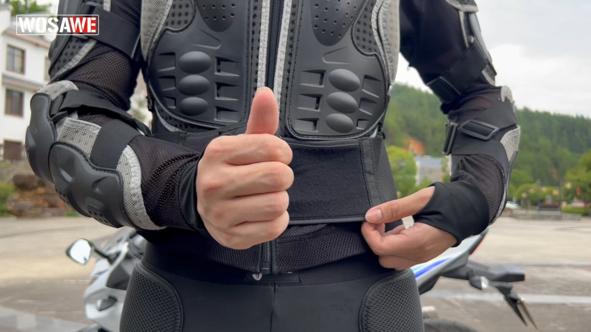 WOSAWE Motorrad Protektoren Jacke Brustschutz MTB Protektor-Hose