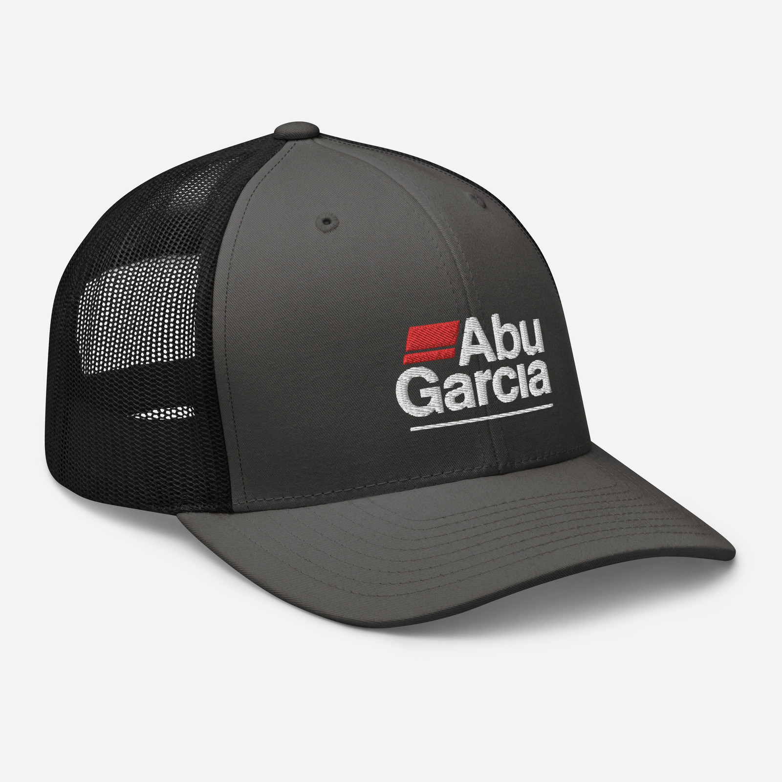 Abu Garcia Fishing Logo Embroidered Trucker Cap Snapback Hat
