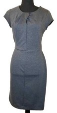 Banana Republic Women’s Midi Sleeveless Grey Keyhole Dress Size 0