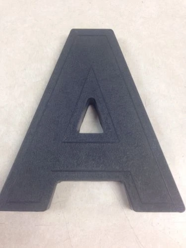 DE COLECCIÓN WAGNER 6" PLÁSTICO CINE CARPA LETRAS NÚMEROS PIEZAS 6 1/4" Foto 2 de 4