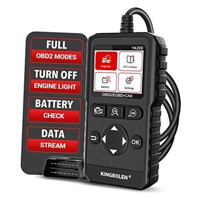  YA200 OBD2 Scanner, Car OBD2 Code Reader Check Engine Light, Car YA200--2.4IN