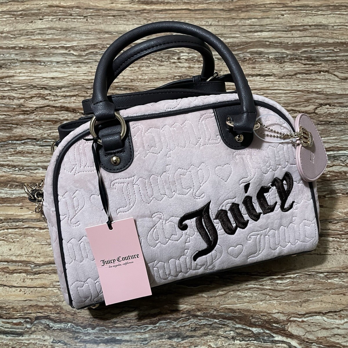 Juicy Couture Bag Pink Juicy Couture Vintage Dream Satchel