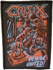 CRISIX - Spaceship - 7,5 cm x 10,3 cm - Patch - 168147
