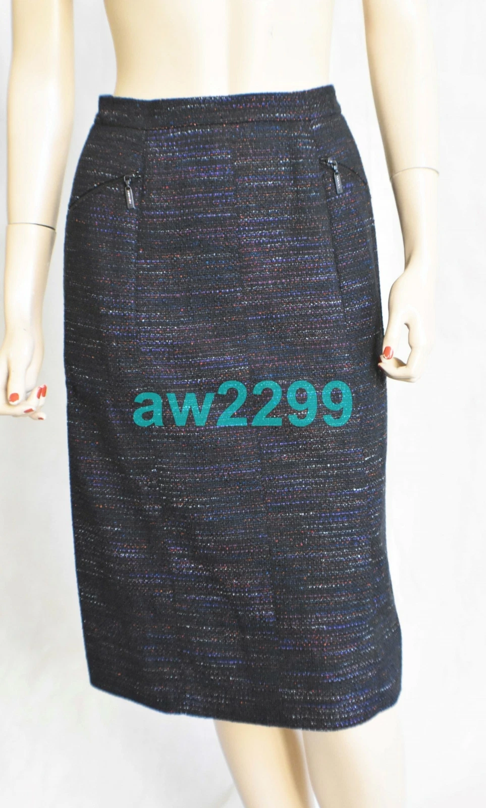 CHANEL 02A GONNA E GIACCA 2 PEZZI ABITI MULTI 36 38