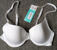 Dorina Michelle Demi T-Shirt Bra – White – UK 34A – Padded Wired – NWT