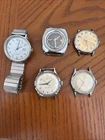 Lot Of 5 Timex Vintage Self Wind  Automatic Watch