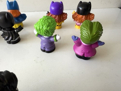 Lot of 19 Fisher Price DC Super Friends Little People Flash Aquaman Batman Robin - Bild 19 von 20