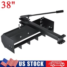 38" Tow Behind Box Blade Scraper Steel Hitch Tow for Yard ATV UTV Tractor Mower