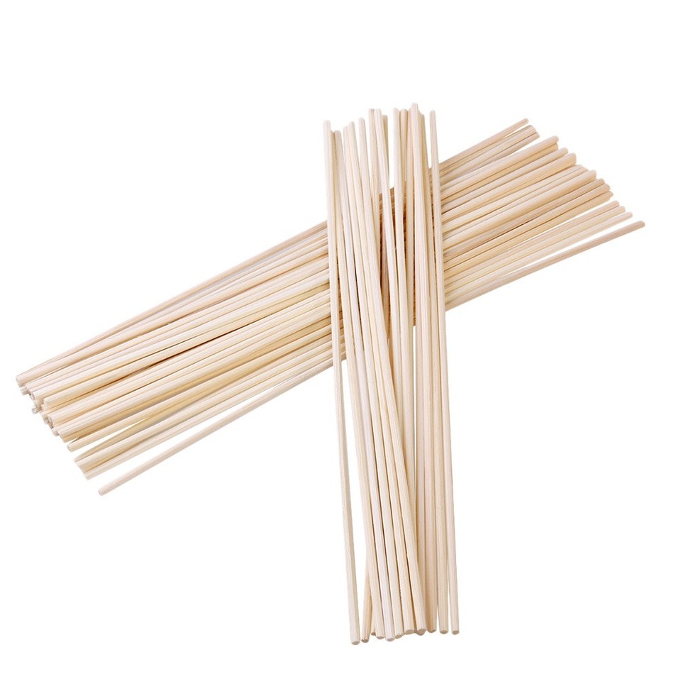 100 Pcs Rattan Reed Sticks Essential Oil Diffuser Natural Diffuser ...